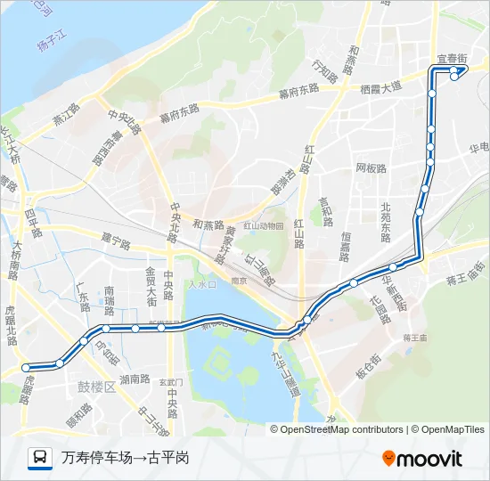 162路 Bus Line Map