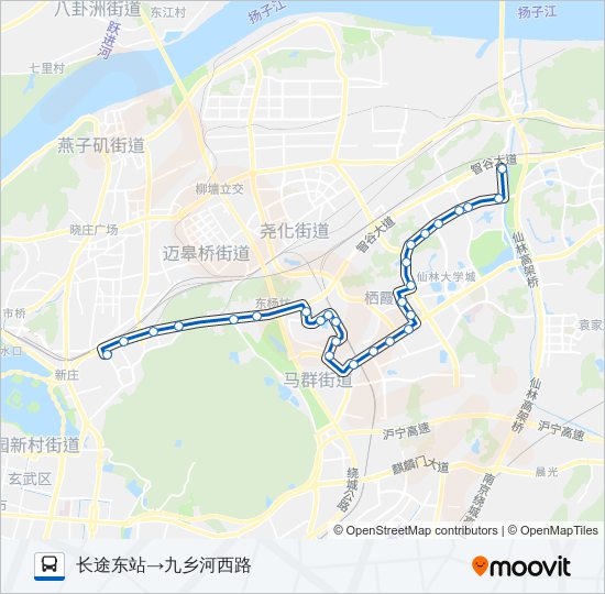 165路 bus Line Map