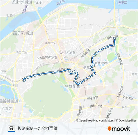 165路 Bus Line Map