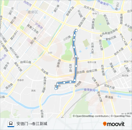 171路 Bus Line Map