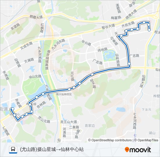 公交178路的线路图