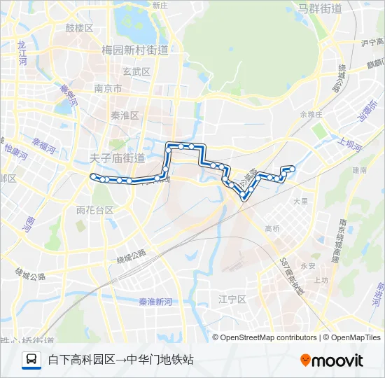 181路 Bus Line Map