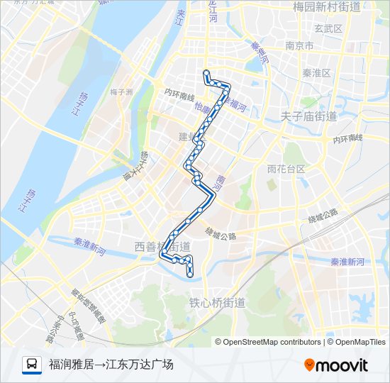 186路 bus Line Map