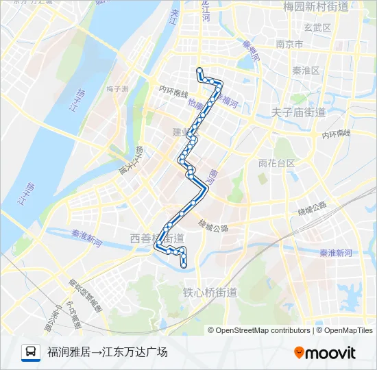 186路 Bus Line Map