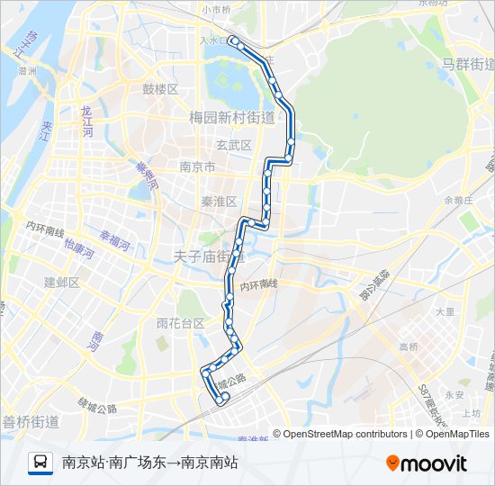 190路 bus Line Map