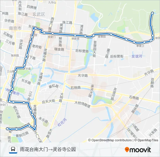 202路 Bus Line Map