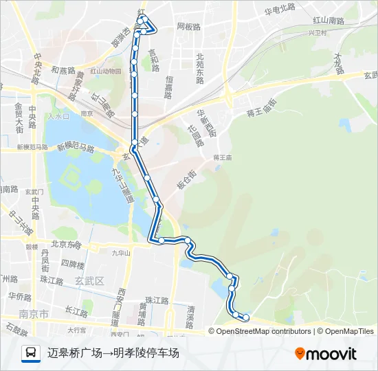 203路 Bus Line Map