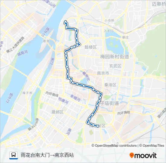 204路 Bus Line Map