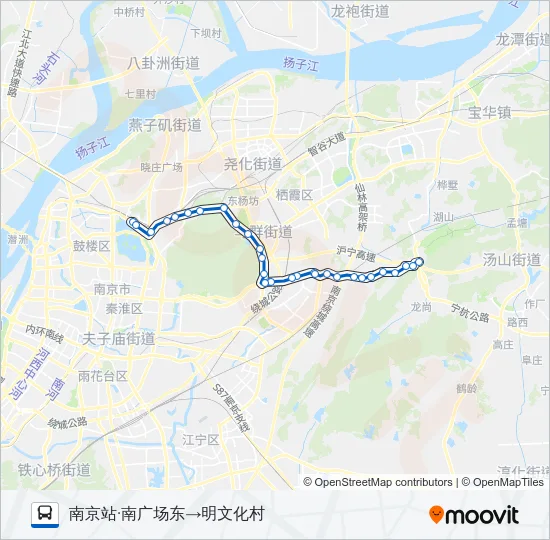 205路 Bus Line Map
