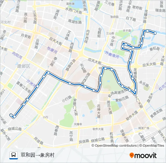 305路 Bus Line Map