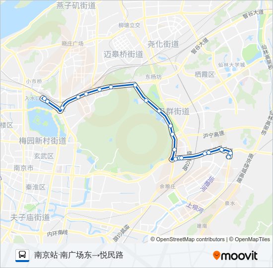 309路 bus Line Map