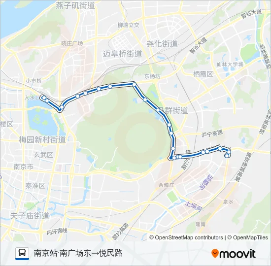 309路 Bus Line Map