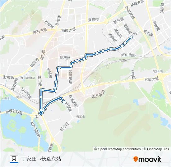 311路 Bus Line Map