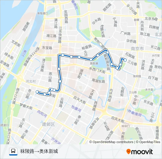 312路 Bus Line Map