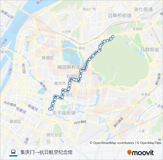 313路 Bus Line Map