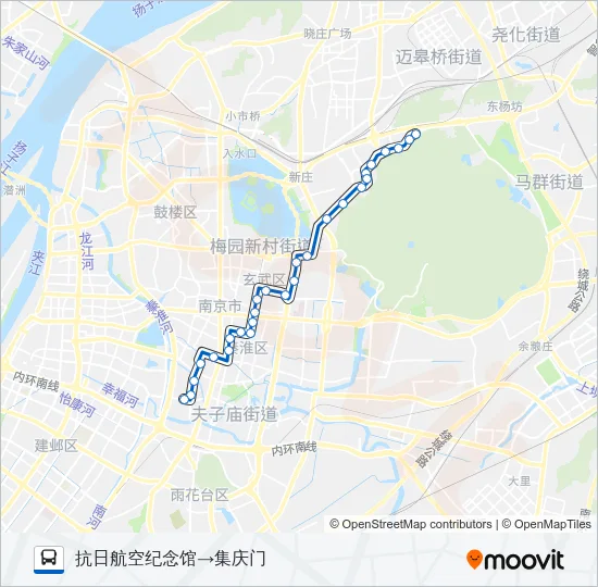 313路 Bus Line Map