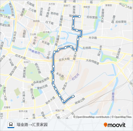 316路 bus Line Map