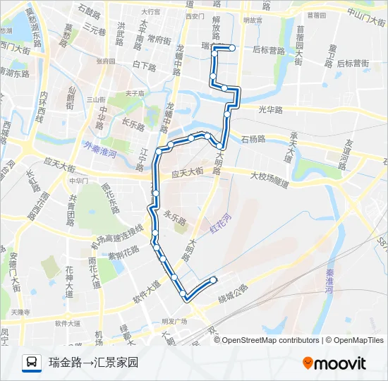 316路 Bus Line Map