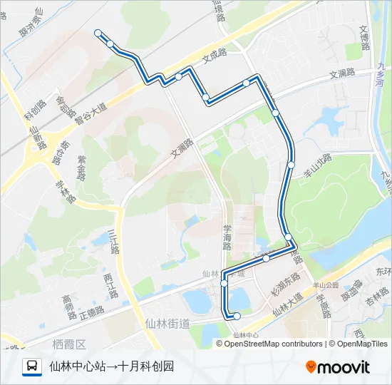 320路 Bus Line Map