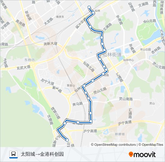 323路 bus Line Map