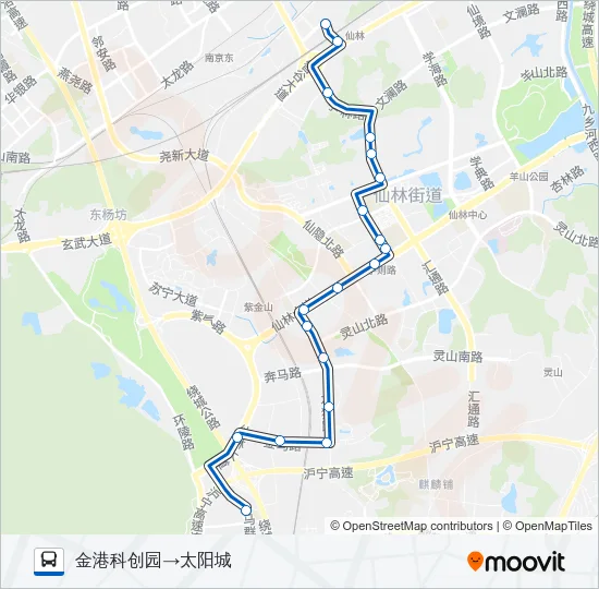 323路 Bus Line Map