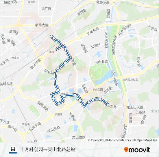 324路 Bus Line Map