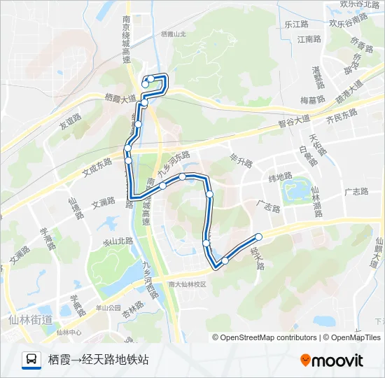 326路 Bus Line Map