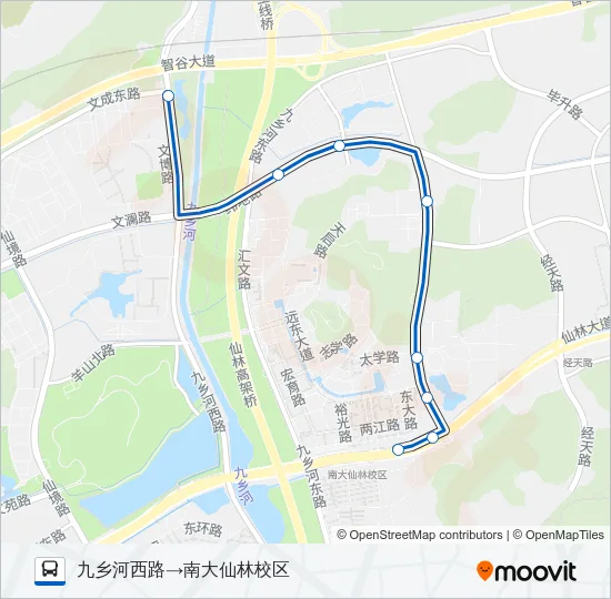 329路 Bus Line Map