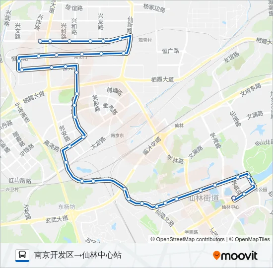 331路 Bus Line Map
