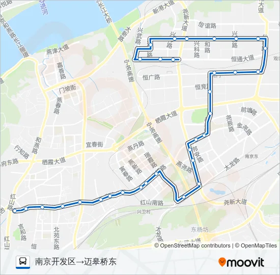 333路 Bus Line Map