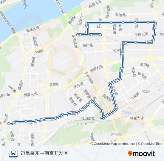 333路 bus Line Map