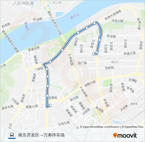 336路 Bus Line Map