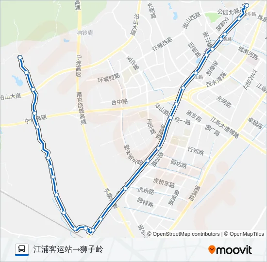 400路 Bus Line Map