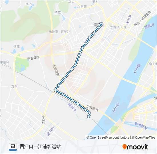 402路 Bus Line Map