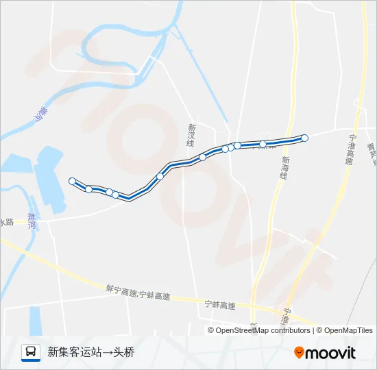 440路 Bus Line Map