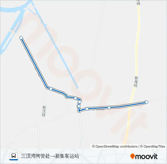 441路 Bus Line Map