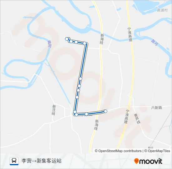 442路 Bus Line Map