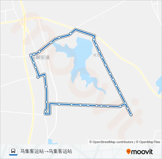 452路 Bus Line Map