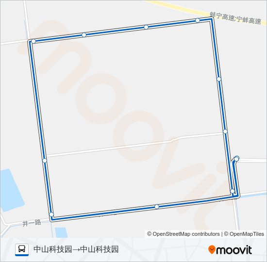 485路 bus Line Map