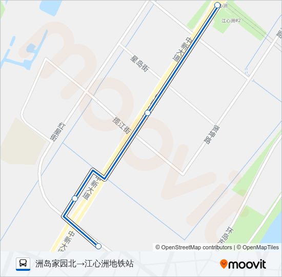 公交486路的线路图