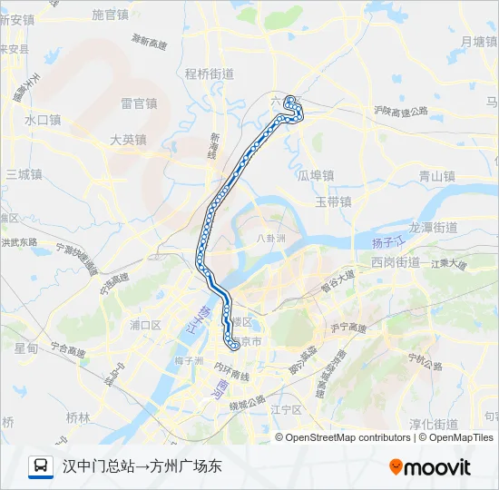 502路 Bus Line Map