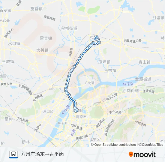 503路 Bus Line Map