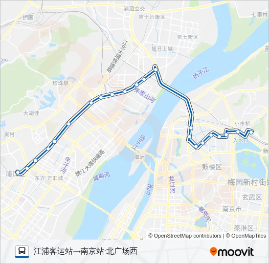 510路 Bus Line Map