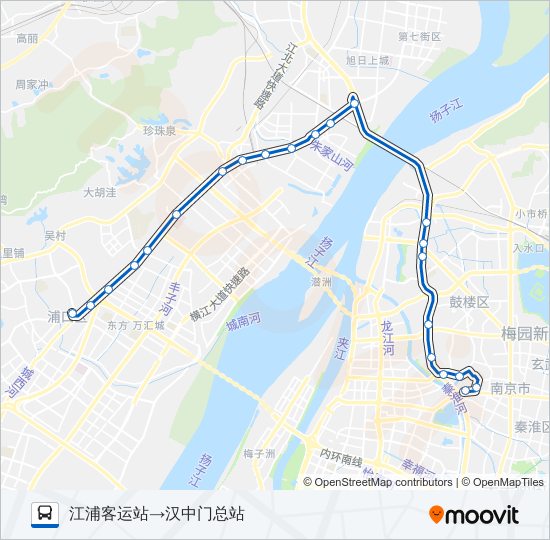 511路 bus Line Map