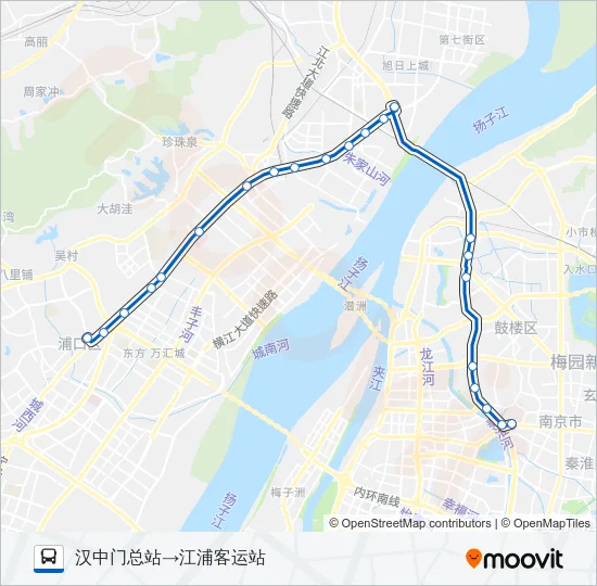 511路 Bus Line Map