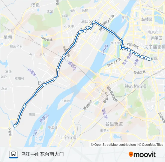 513路 Bus Line Map