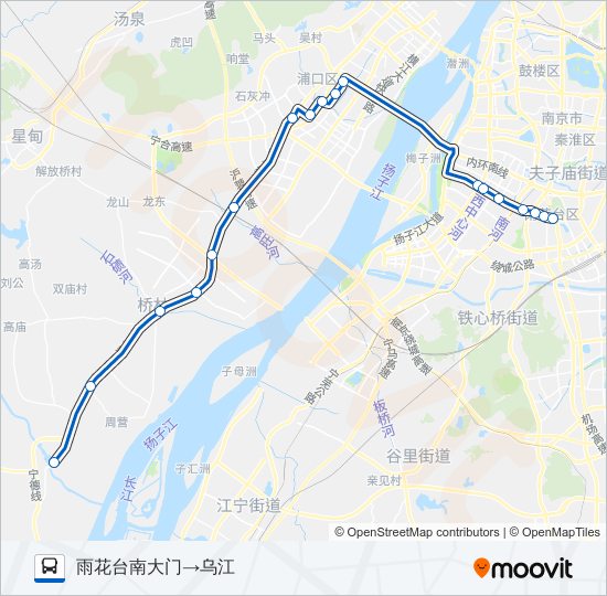 513路 bus Line Map