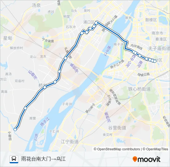 513路 Bus Line Map