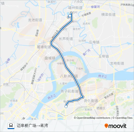 520路 Bus Line Map