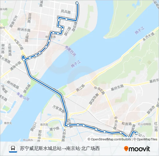 536路 Bus Line Map
